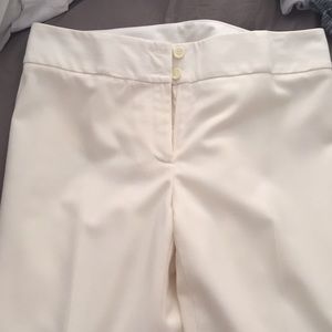 Cream pants